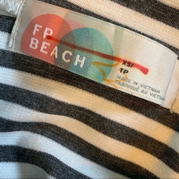 Free
People beach striped stretch dress - Picture 3 of 6